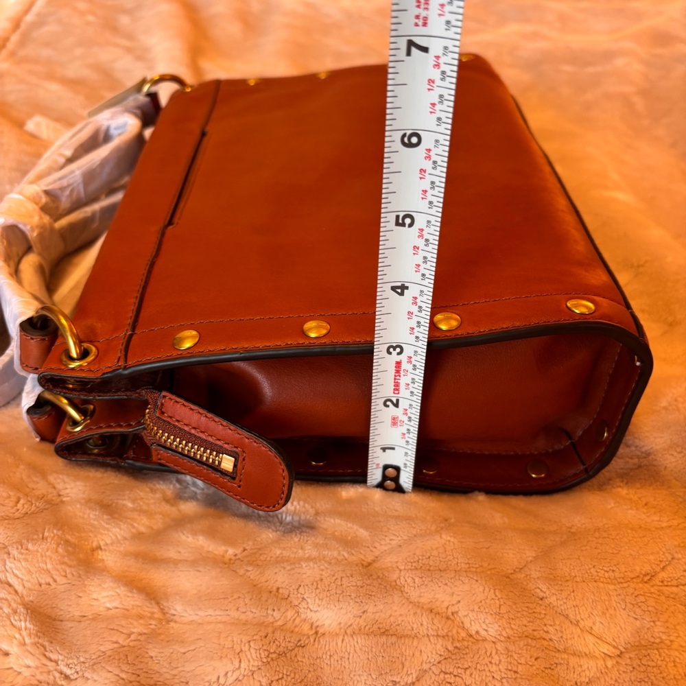 Fossil Allie Satchel in Tan Leather - Picture 12 of 14